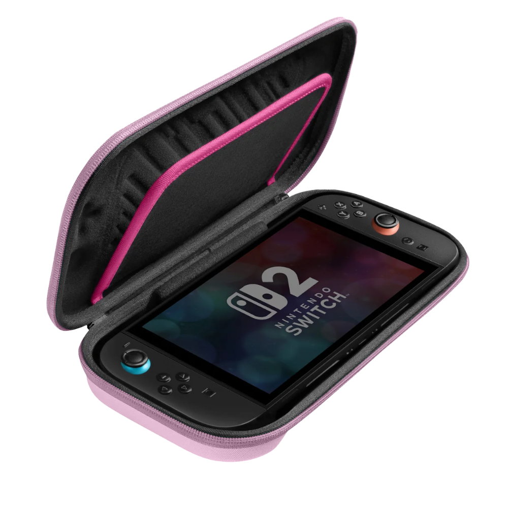 Etui TAHOE do Nintendo Switch 2 różowe