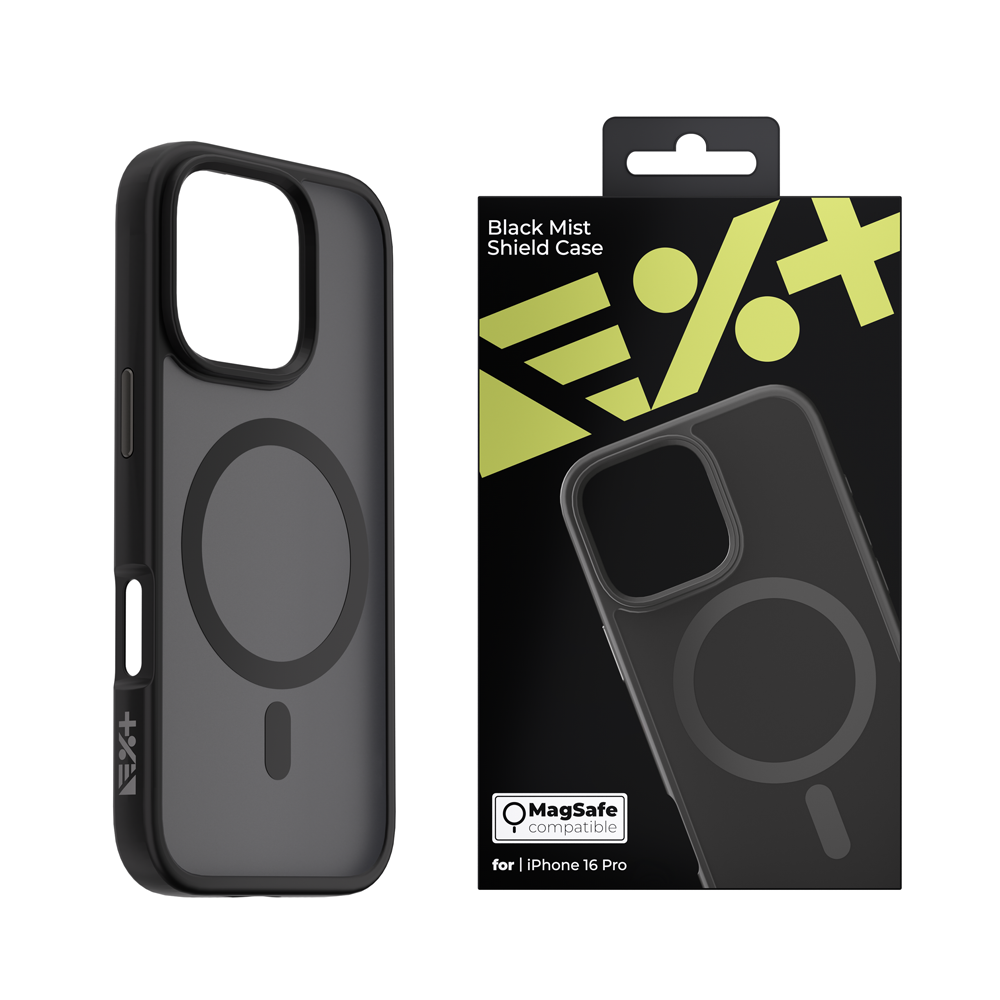 Etui MIST SHIELD MagSafe do telefonu iPhone 16 Pro czarne