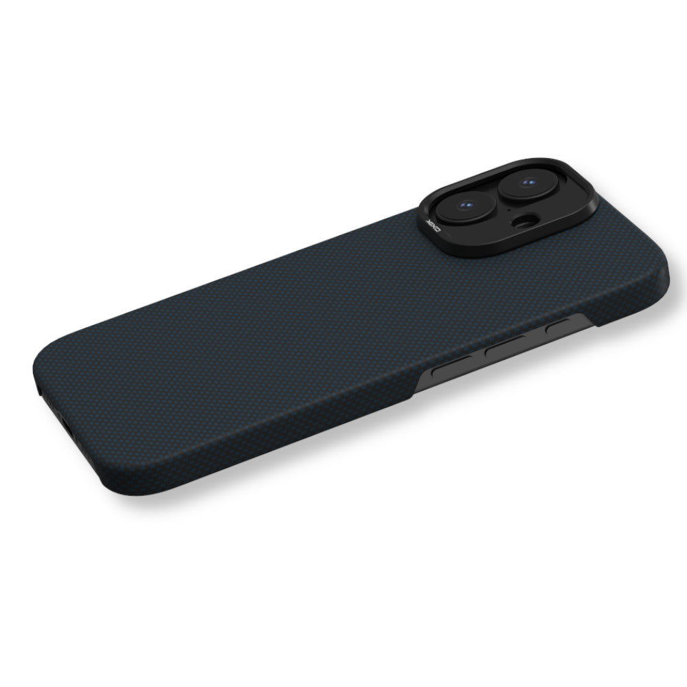 Etui ARAMID FIBER ULTRA SLIM MagSafe do telefonu iPhone 17 niebieskie