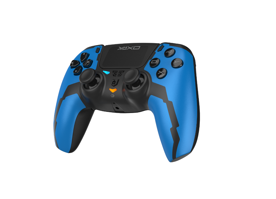 Kontroler bezprzewodowy HORNET FURY ELITE do PS4 i PC niebieski