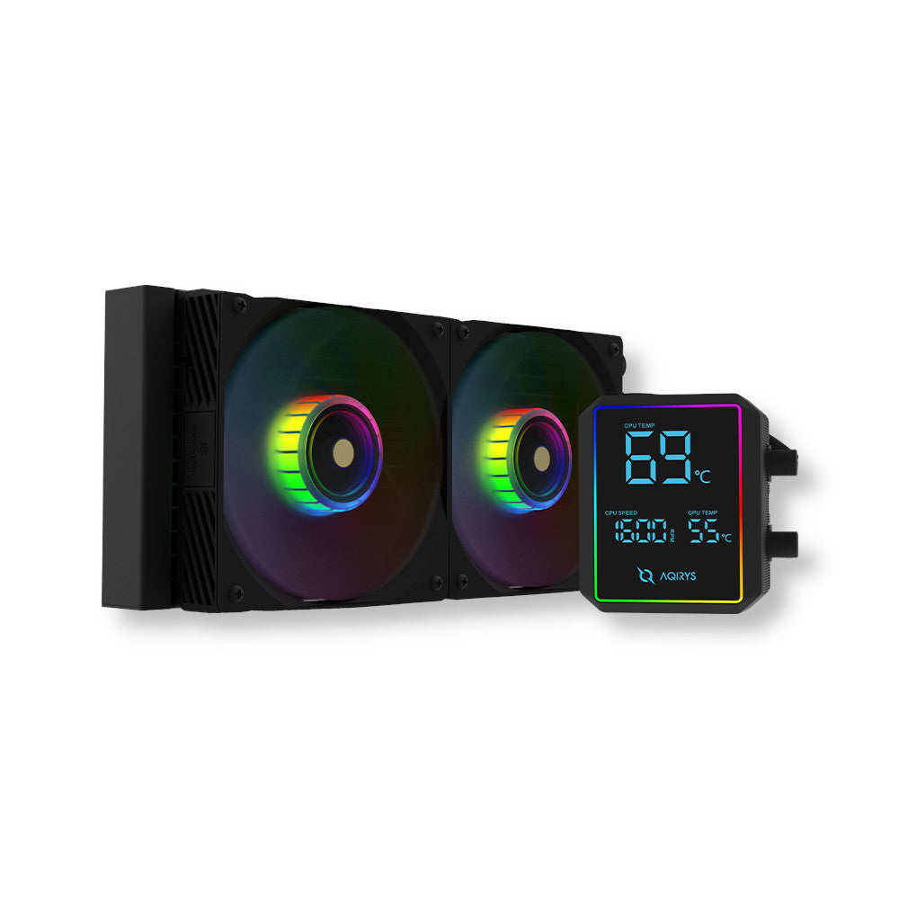 AQIRYS Chłodzenie do procesora AiO AURORA 240 black