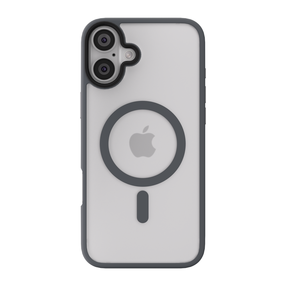 Etui MIST SHIELD MagSafe do telefonu iPhone 16 Plus szare