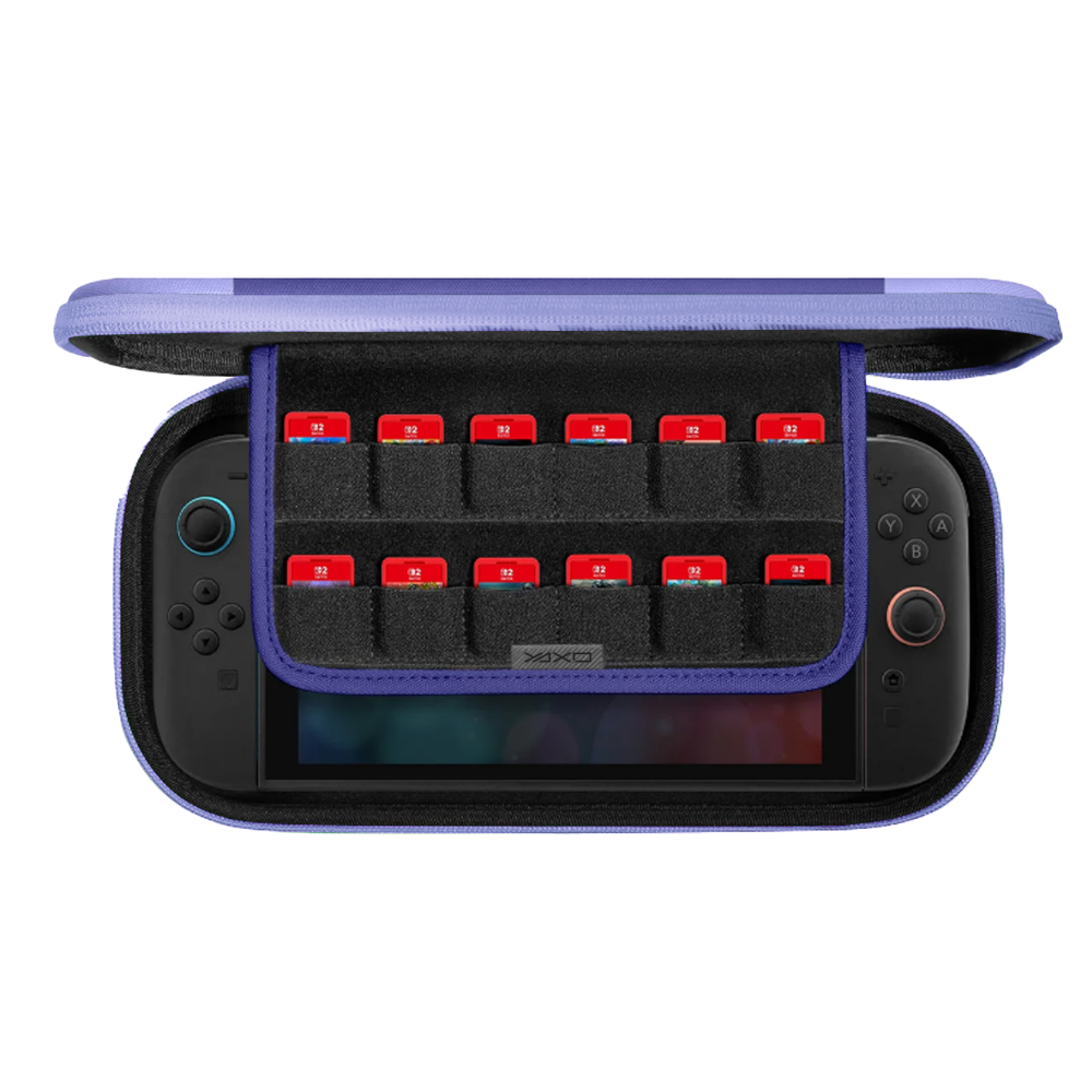 Etui TAHOE do Nintendo Switch 2 fioletowe