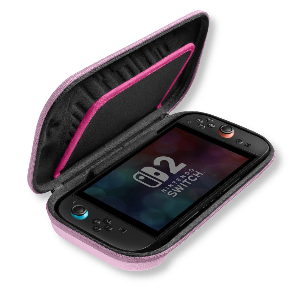 Etui TAHOE do Nintendo Switch 2 różowe