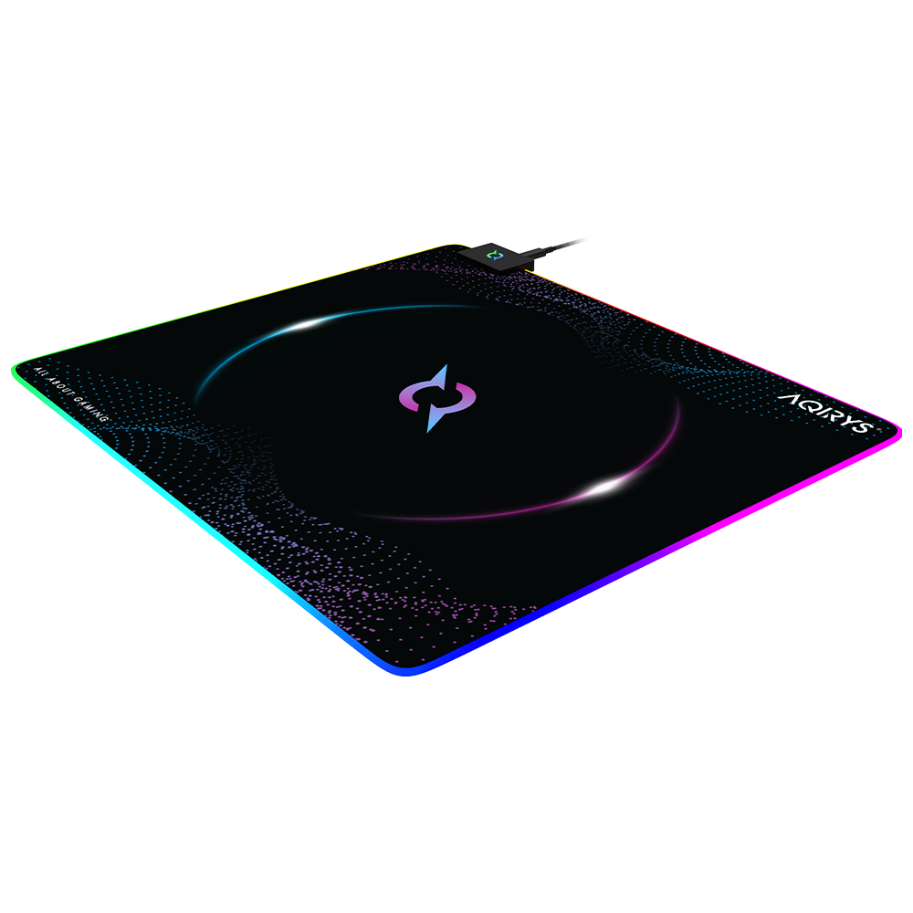 Podkładka pod mysz ECLIPSE RGB rozmiar 450x400 mm