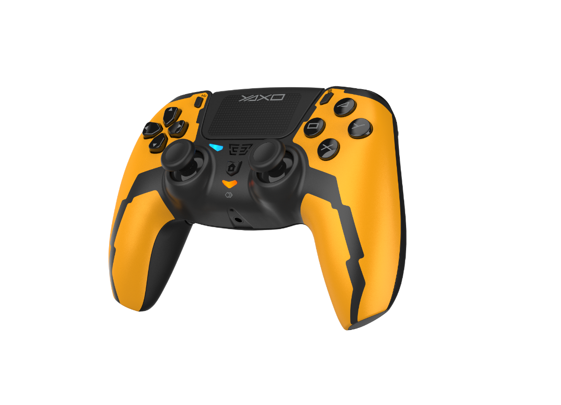 Kontroler bezprzewodowy HORNET FURY ELITE do PS4 i PC pomarańczowy