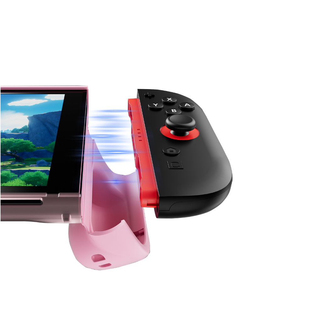 Etui BUZZARD do Nintendo Switch 2 różowe