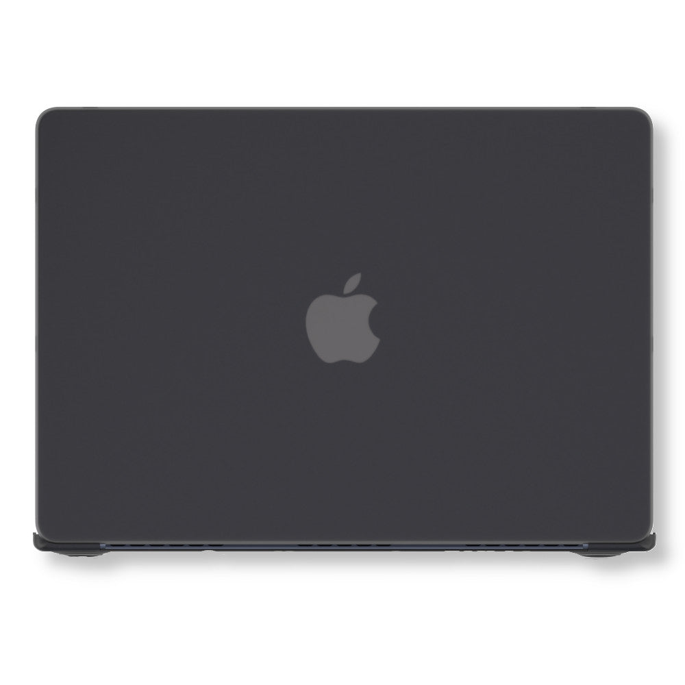 Etui SAFE GUARD do laptopa MacBook Air 13" M2 / M3 przeźroczyste czarne