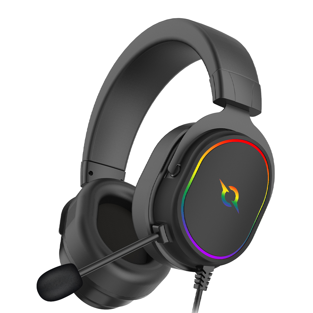 Słuchawki przewodowe ALTAIR 7.1 RGB czarne