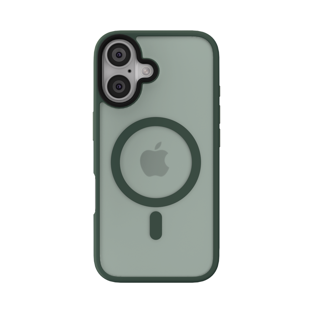 Etui MIST SHIELD MagSafe do telefonu iPhone 16 zielone