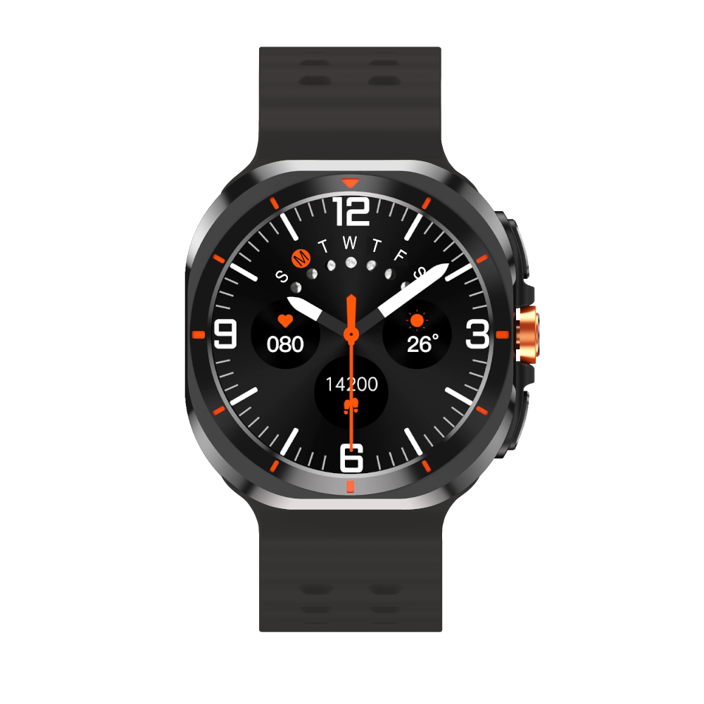Smartwatch męski RENO czarny