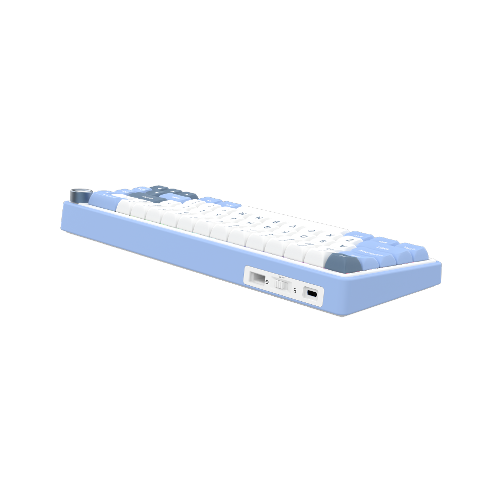 Klawiatura mechaniczna bezprzewodowa TALITHA biała