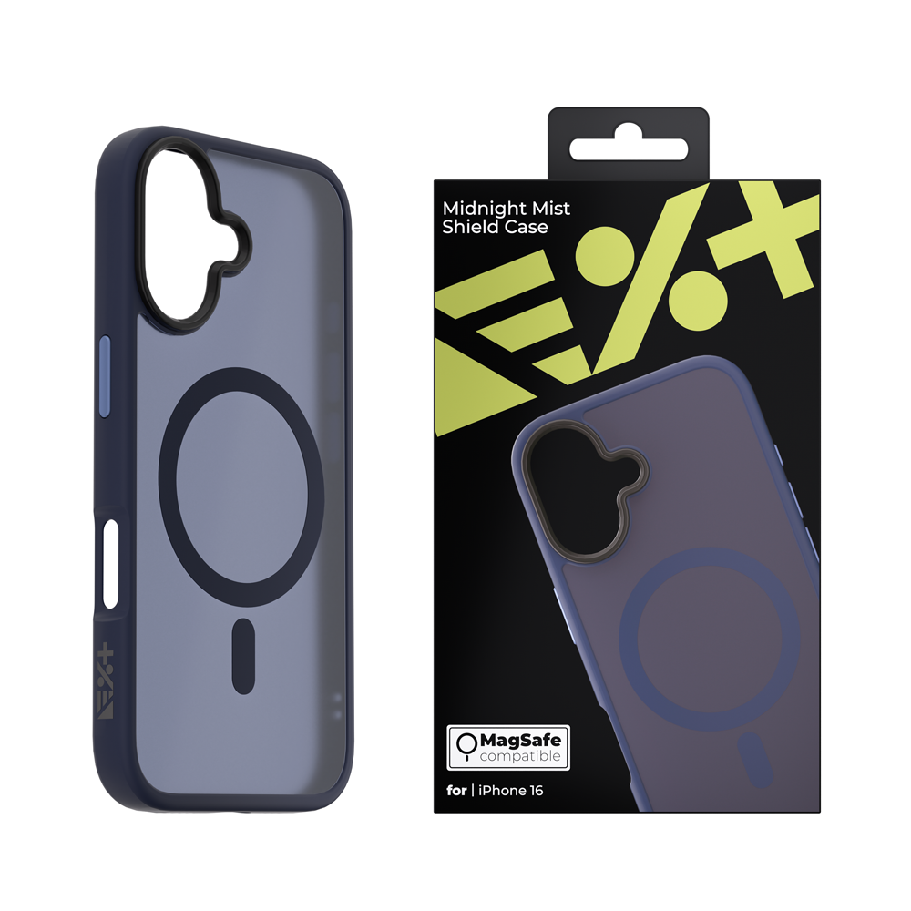 Etui MIST SHIELD MagSafe do telefonu iPhone 16 niebieskie