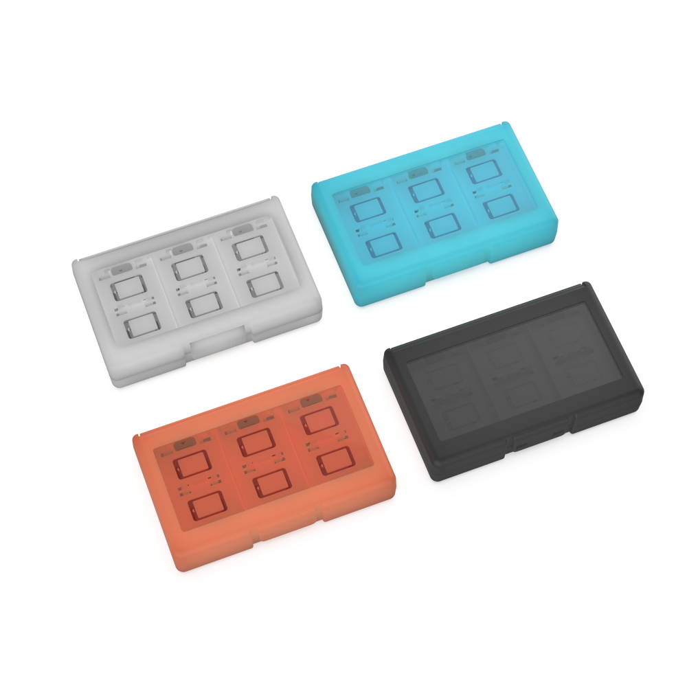 Etui STORAGE SET na karty z grami do Nintendo Switch 2 czarne