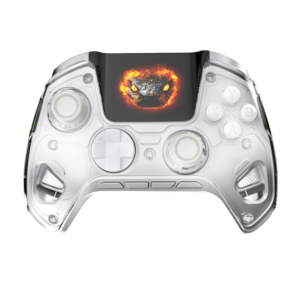 Kontroler bezprzewodowy ze stacją ładującą VENOM BLAZE do PC, Nintendo Switch, Android i iOS biały