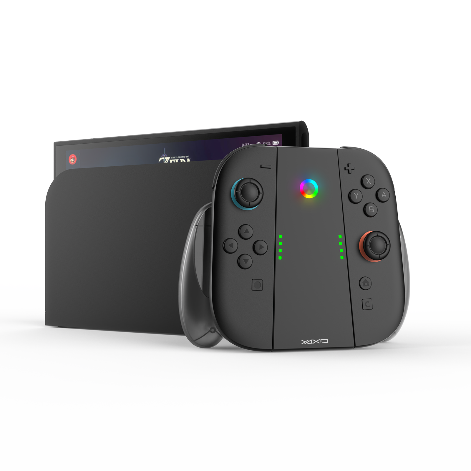 Uchwyt CHARGE GRIP SET do Joy-Con do Nintendo Switch 2 czarny