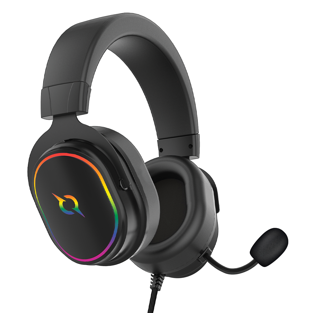 Słuchawki przewodowe ALTAIR 7.1 RGB czarne