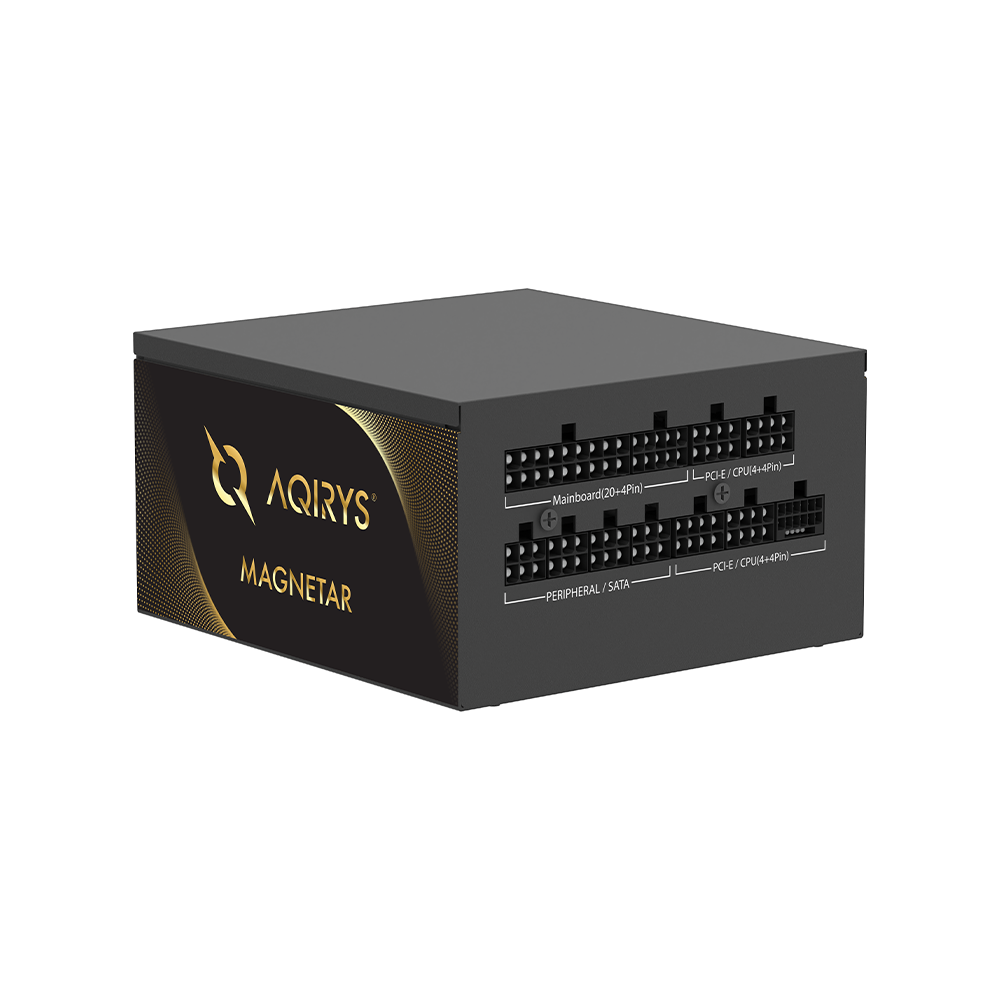 Zasilacz do komputera MAGNETAR 750W 80 Plus Gold ATX PCIe 5.0 czarny