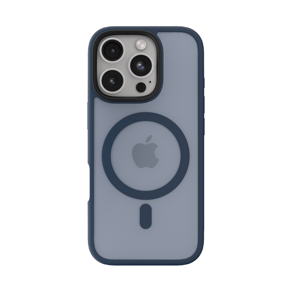 Etui MIST SHIELD MagSafe do telefonu iPhone 16 Pro niebieskie