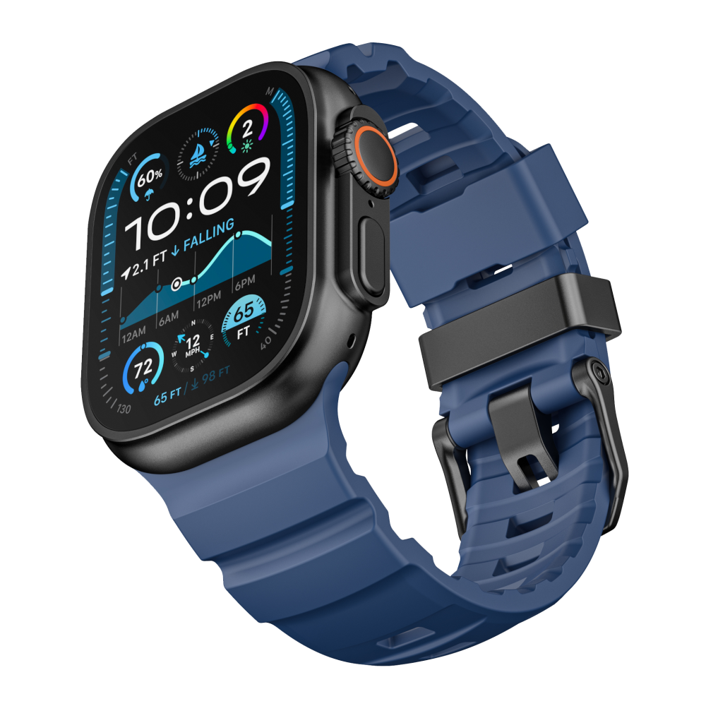 Pasek RUGGED EVO SPORT do Apple Watch 44/45/46/49 mm niebieski