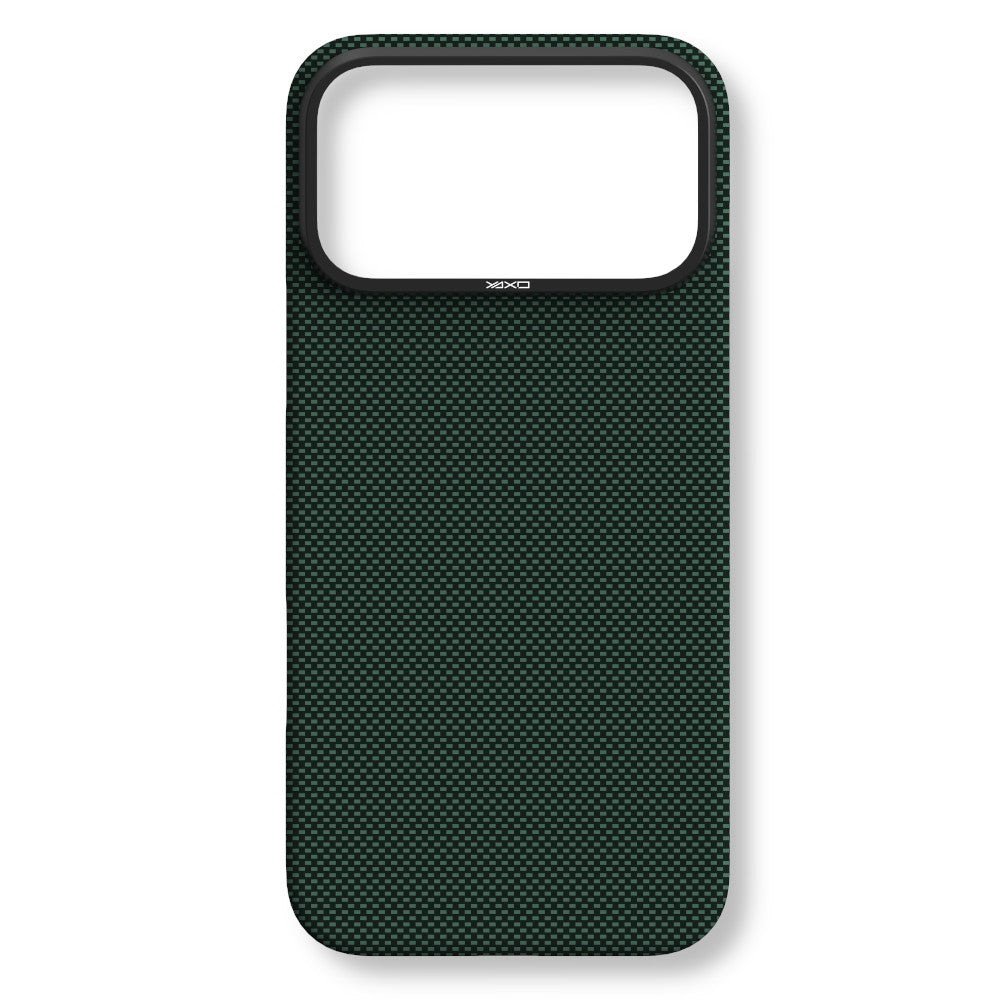 Etui ARAMID FIBER ULTRA SLIM MagSafe do telefonu iPhone 17 Pro zielone