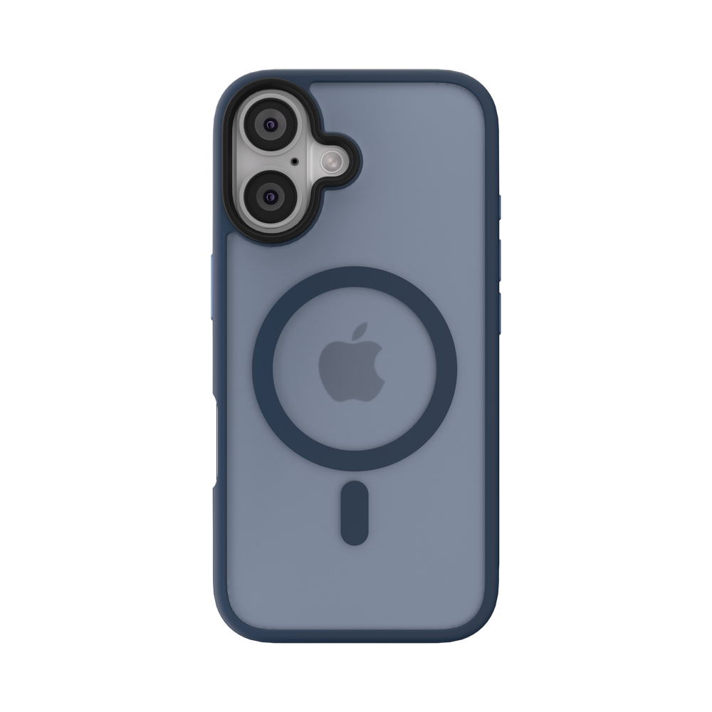 Etui MIST SHIELD MagSafe do telefonu iPhone 16 niebieskie