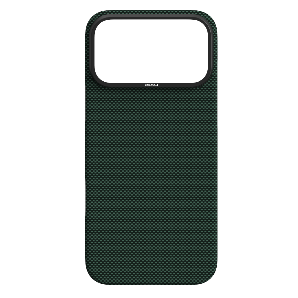 Etui ARAMID FIBER ULTRA SLIM MagSafe do telefonu iPhone 17 Pro zielone