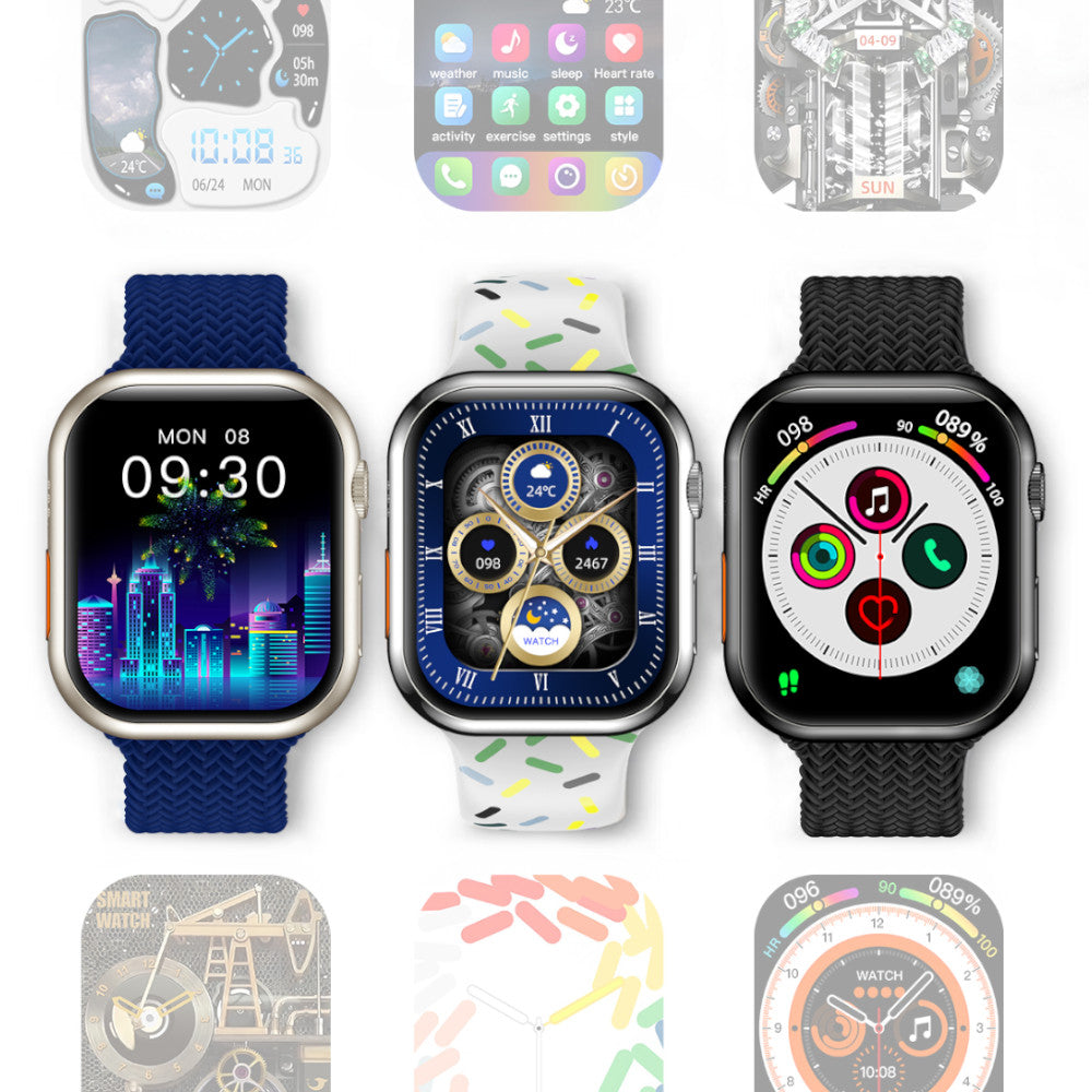 Smartwatch unisex TACOMA czarny