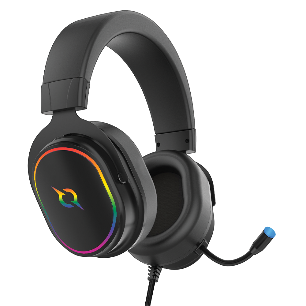 Słuchawki przewodowe ALTAIR 7.1 RGB czarne