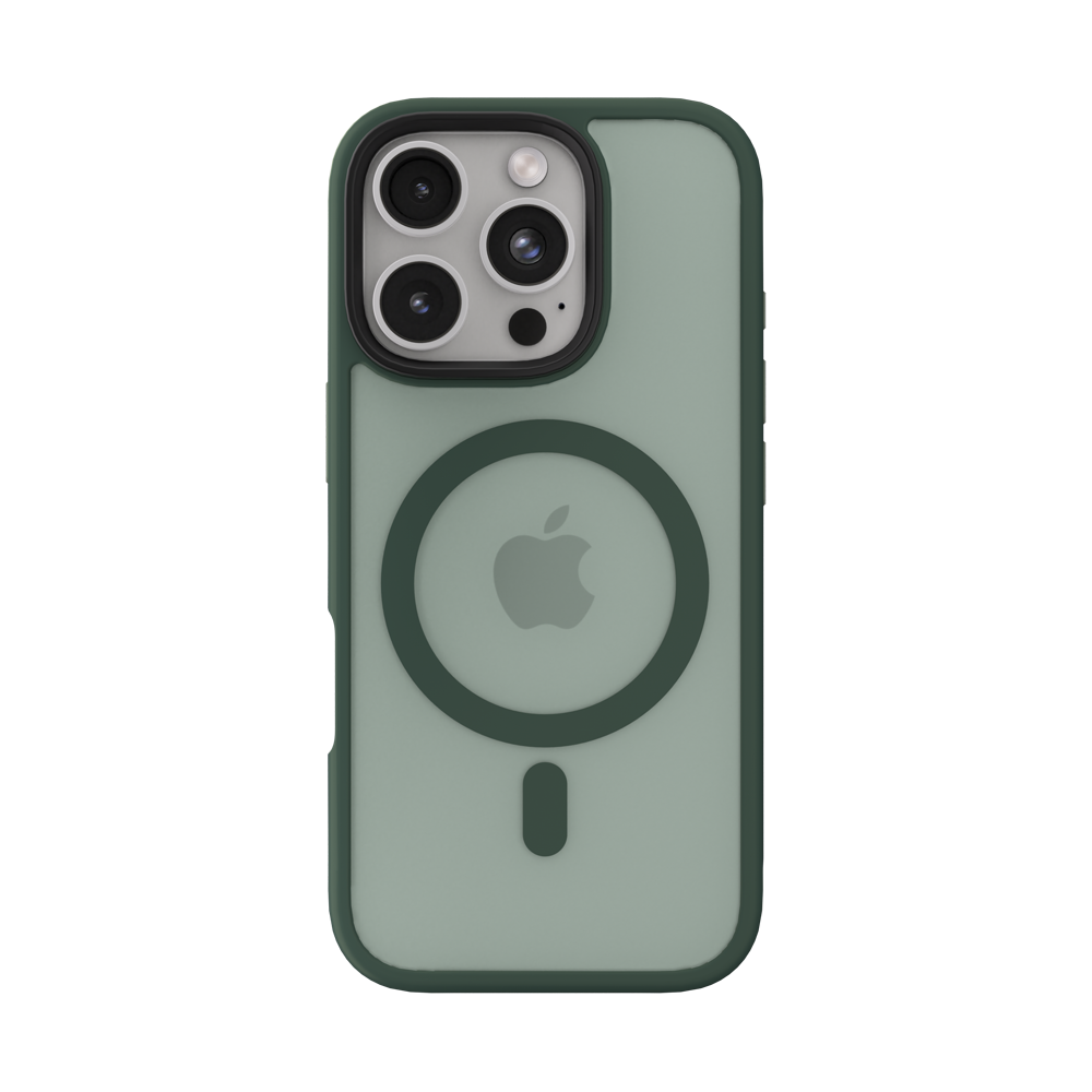 Etui MIST SHIELD MagSafe do telefonu iPhone 16 Pro zielone