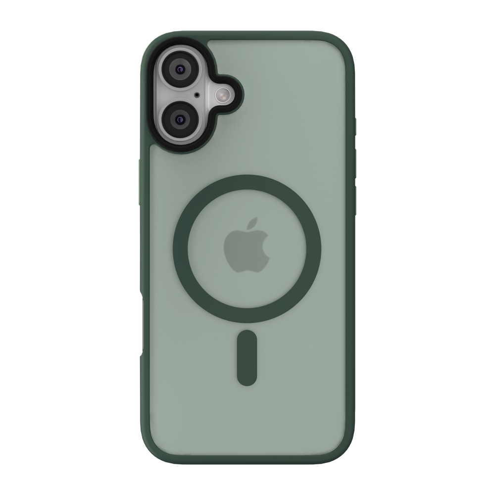 Etui MIST SHIELD MagSafe do telefonu iPhone 16 Plus zielone