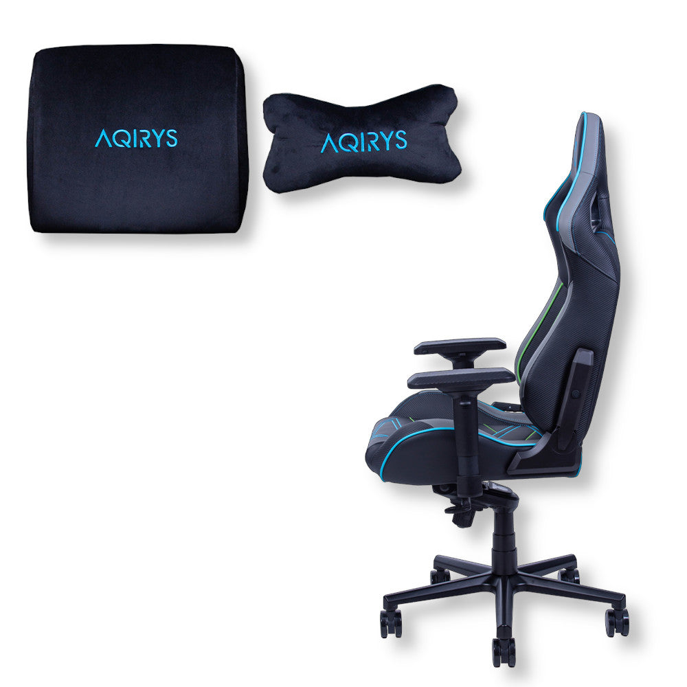 Fotel gamingowy HYPERION czarny/grey/blue