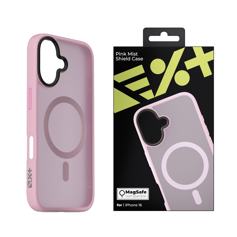 Etui MIST SHIELD MagSafe do telefonu iPhone 16 różowe