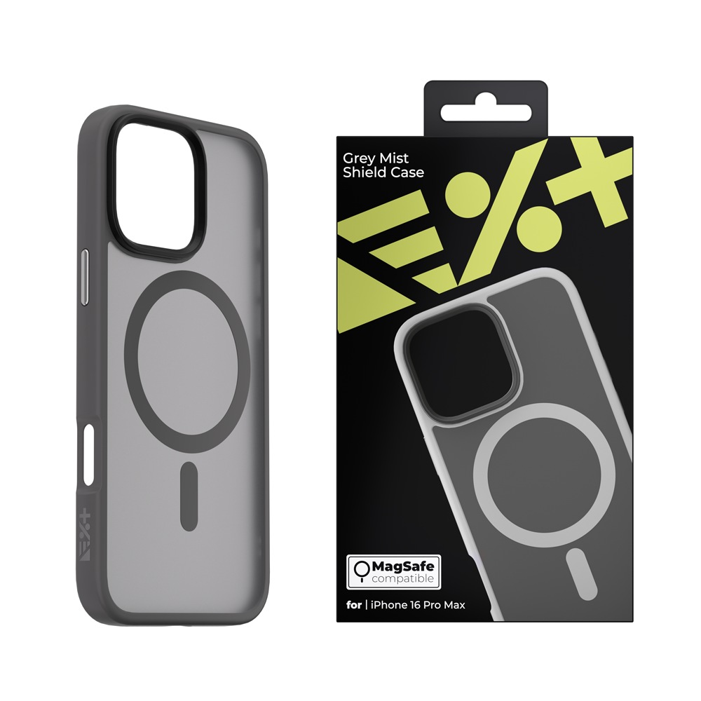 Etui MIST SHIELD MagSafe do telefonu iPhone 16 Pro Max szare