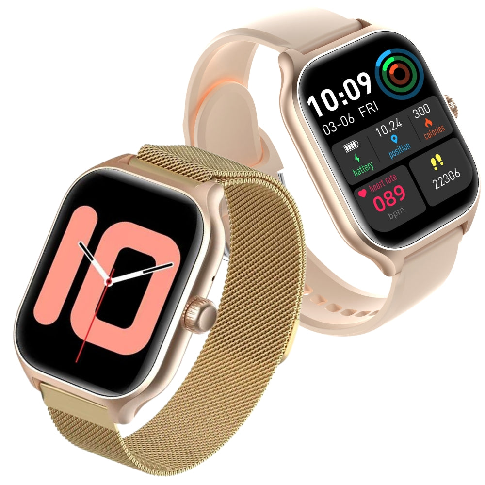 Smartwatch damski GT4 złoty