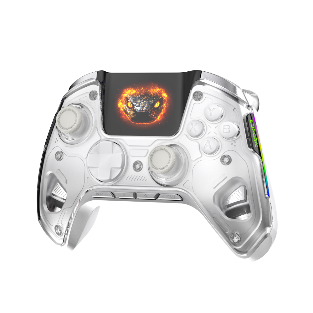 Kontroler bezprzewodowy ze stacją ładującą VENOM BLAZE do PC, Nintendo Switch, Android i iOS biały