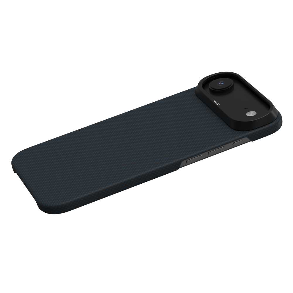 Etui ARAMID FIBER ULTRA SLIM MagSafe do telefonu iPhone 17 Air niebieskie