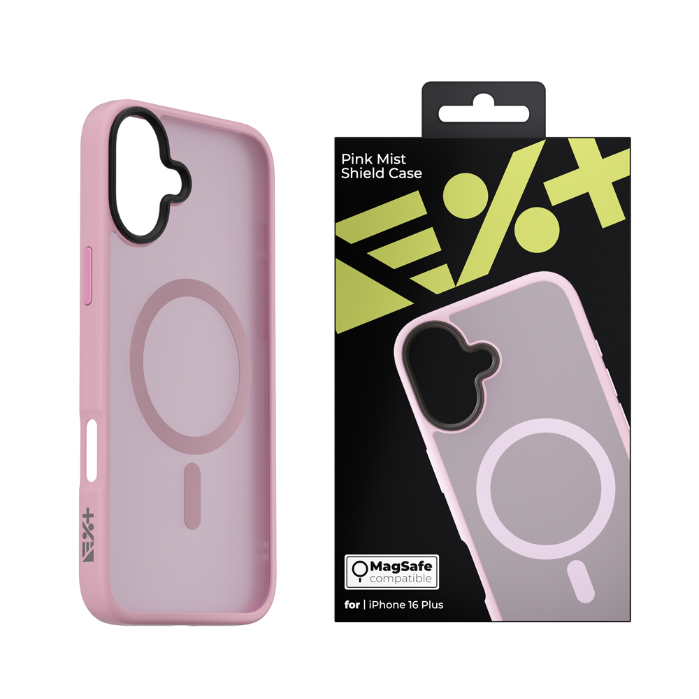 Etui MIST SHIELD MagSafe do telefonu iPhone 16 Plus różowe