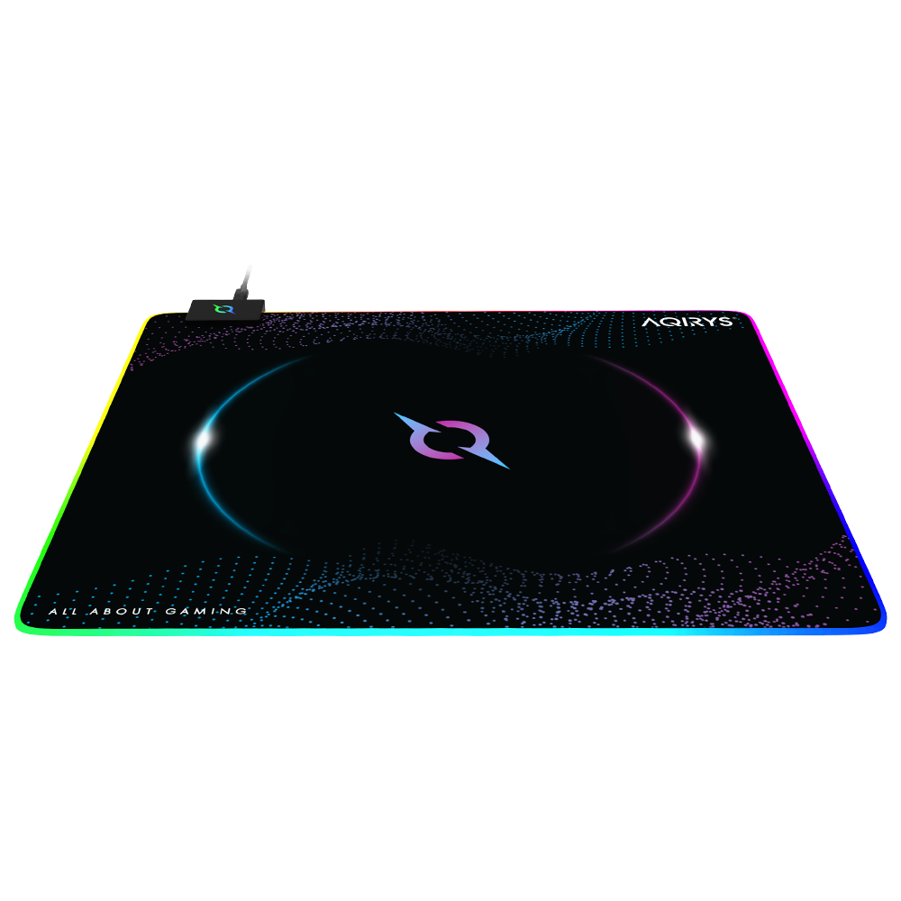 Podkładka pod mysz ECLIPSE RGB rozmiar 450x400 mm