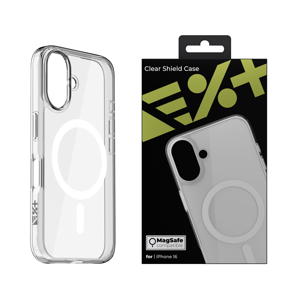 Etui CLEAR SHIELD MagSafe do telefonu iPhone 16 przeźroczyste