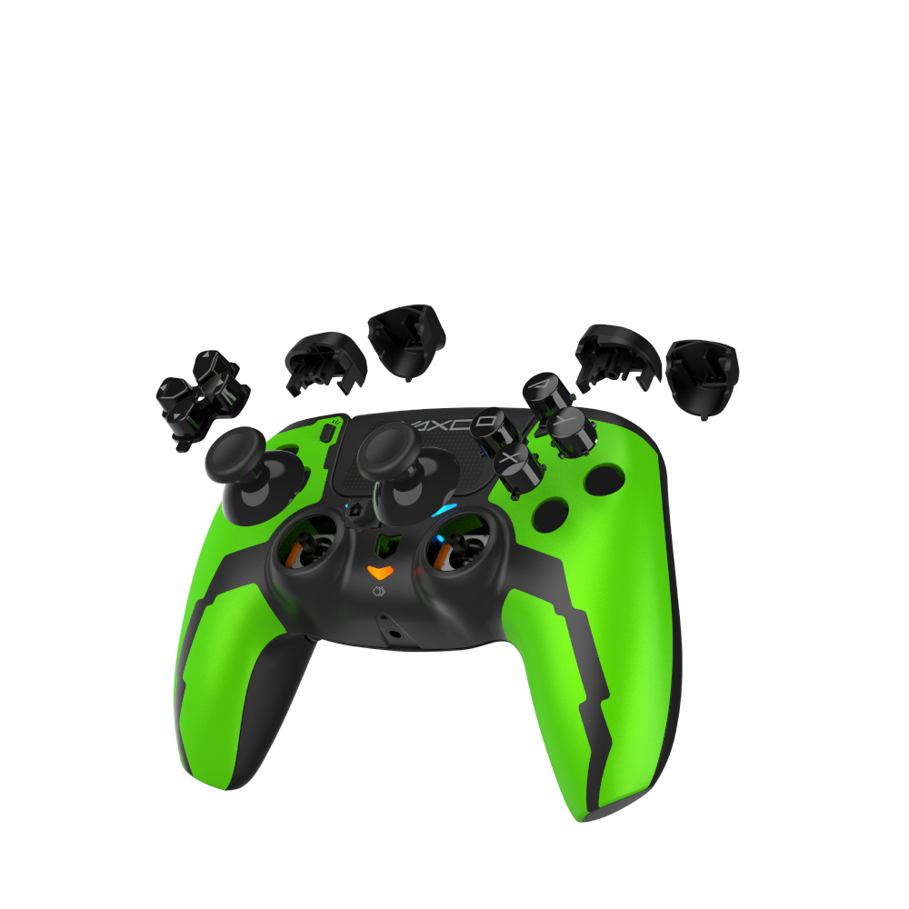Kontroler bezprzewodowy HORNET FURY ELITE do PS4 i PC zielony