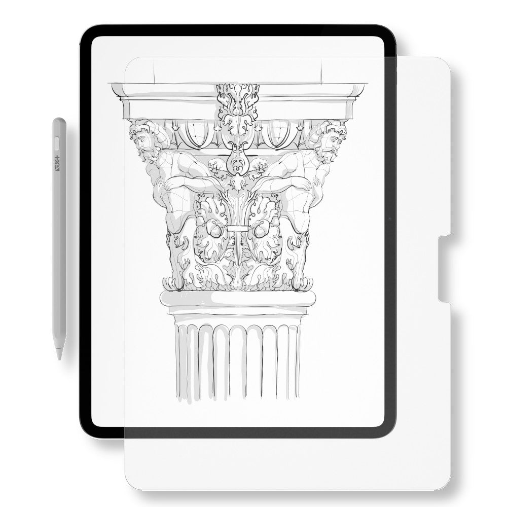 Ochrona ekranu z teksturą papieru SCRIBBLE do tabletu iPad Pro M4 13"
