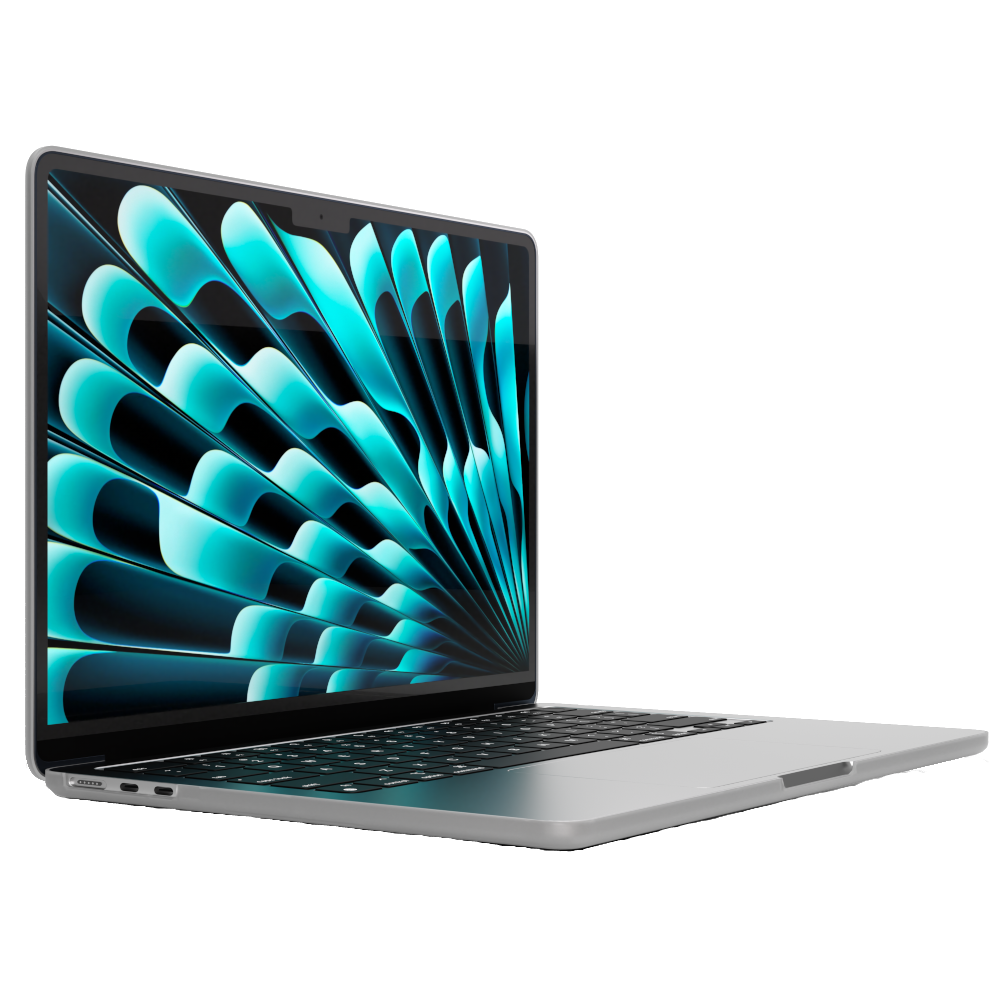 Etui SAFE GUARD do laptopa MacBook Air 15" M2 / M3 przeźroczyste