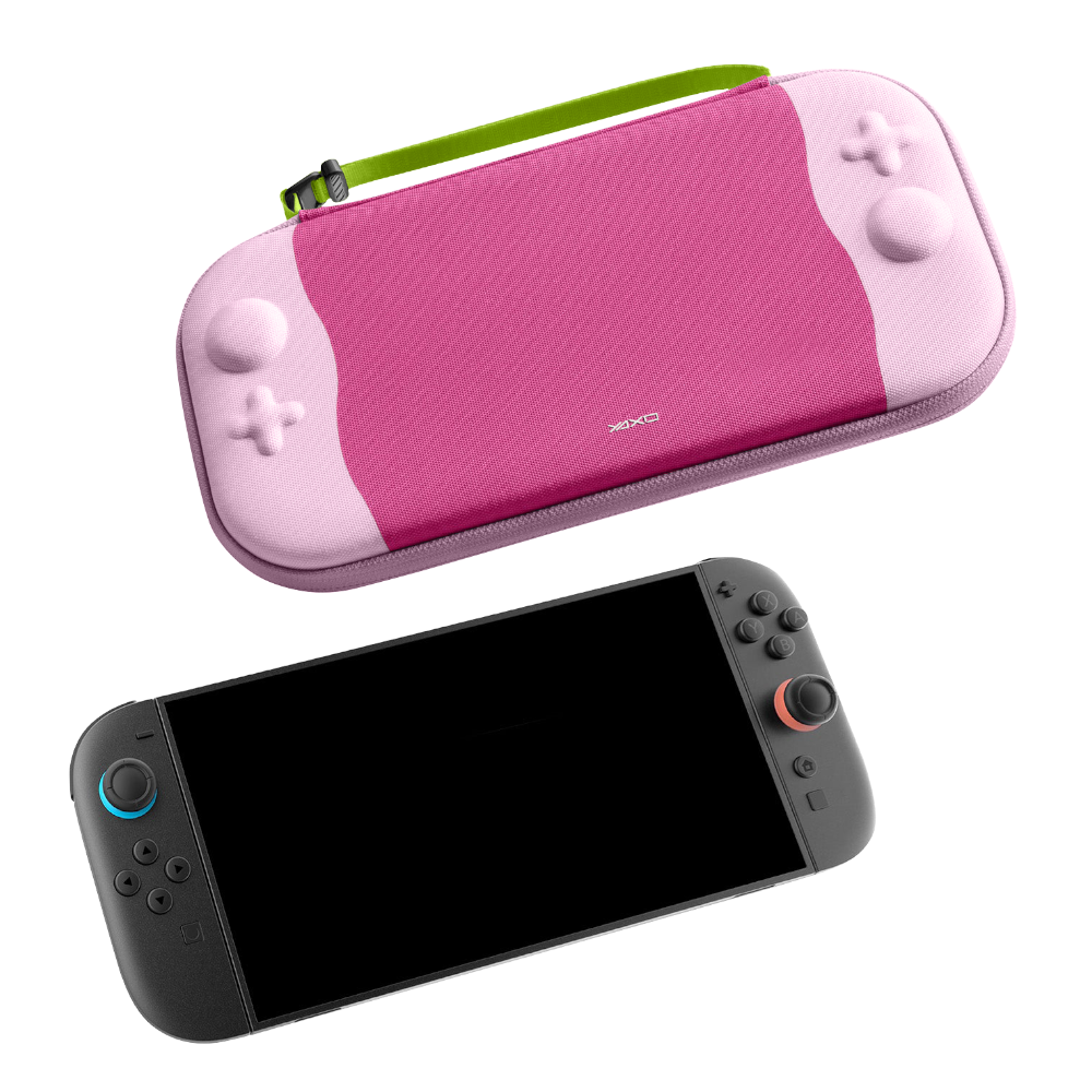 Etui TAHOE do Nintendo Switch 2 różowe