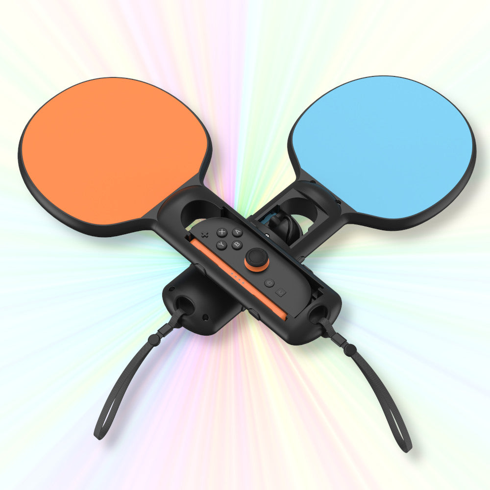 Uchwyt TENNIS SET do Joy-Con Nintendo Switch 2 pomarańczowy/niebieski