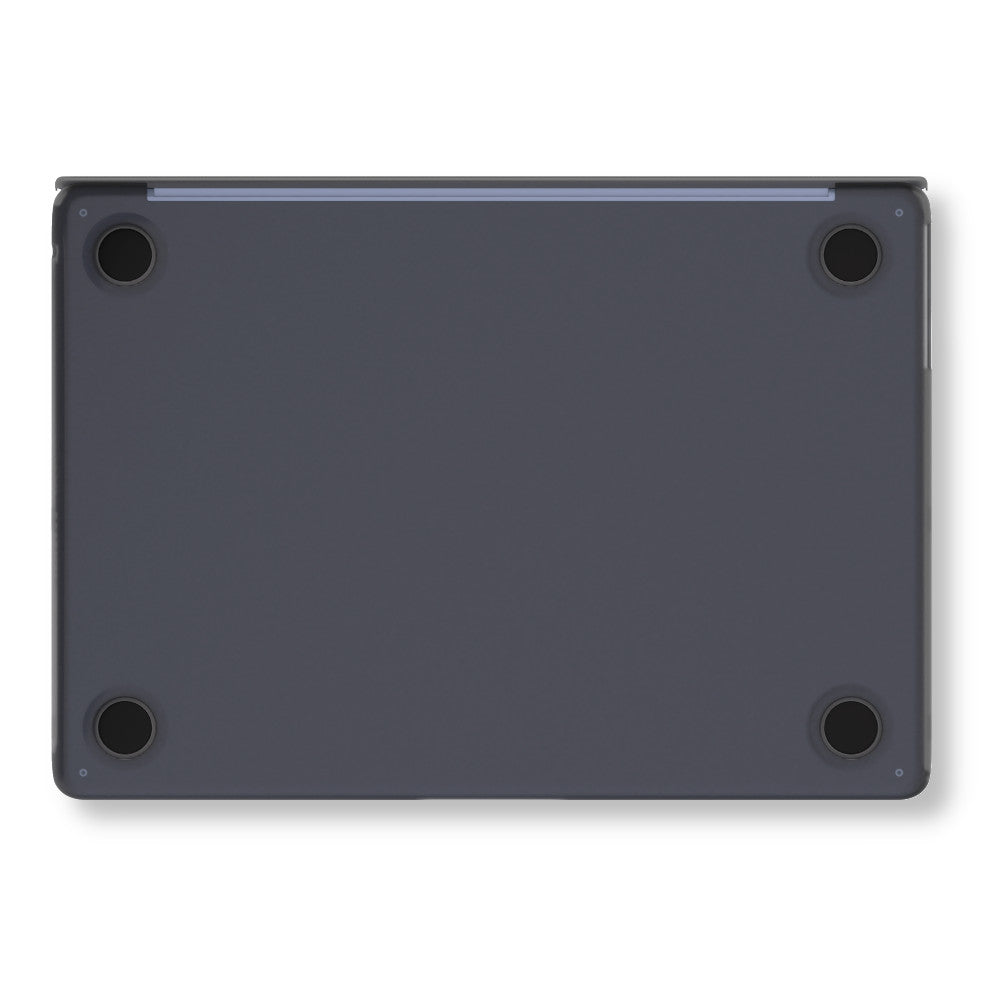 Etui SAFE GUARD do laptopa MacBook Air 13" M2 / M3 przeźroczyste czarne