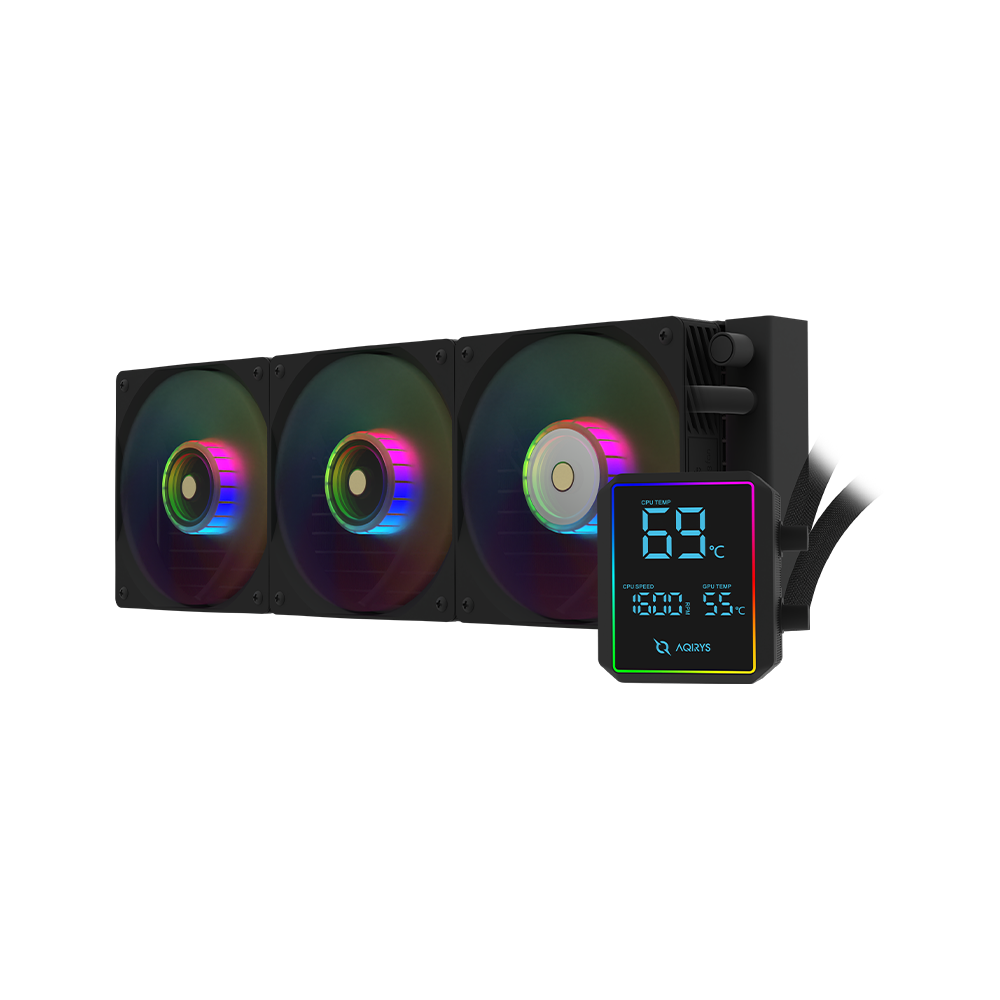 AQIRYS Chłodzenie do procesora AiO AURORA 360 black