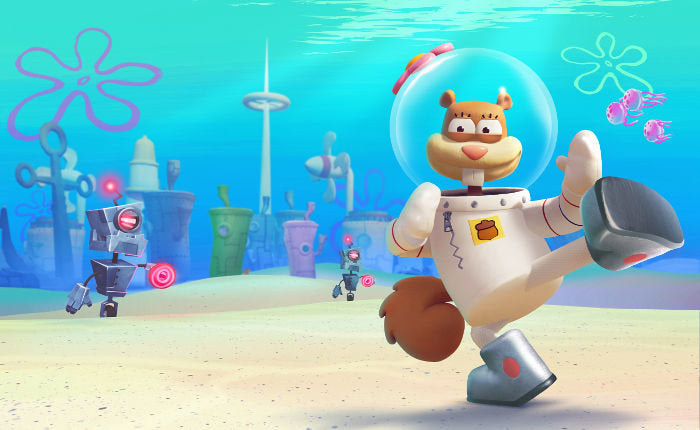 GRA Nintendo Switch SpongeBob SquarePants: Battle for Bikini Bottom Rehydrated polski dubbing