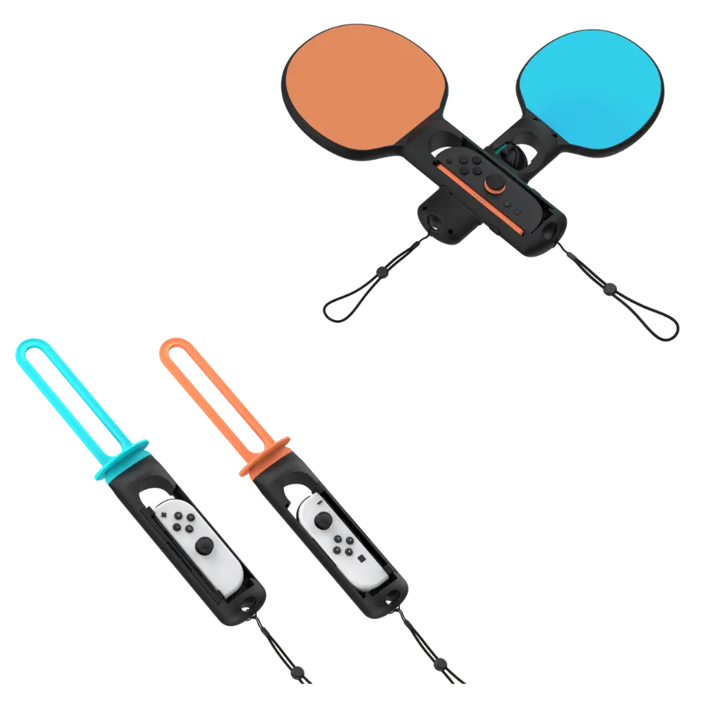 Miecze Joy-Con Nintendo Switch 2 SWORD SET + uchwyty do tenisa stołowego