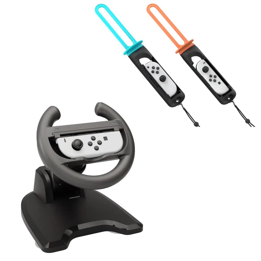 Podstawka z uchwytem Joy-Con Nintendo Switch 2 RACING SET + miecze